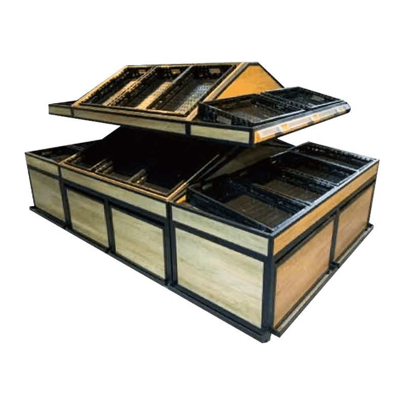 Kraftig hållbar frukt- och grönsakshylla