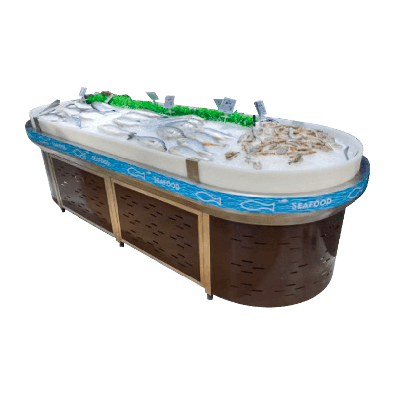 Intelligent luftfuktighetskontrollerad Fresh Display Stand