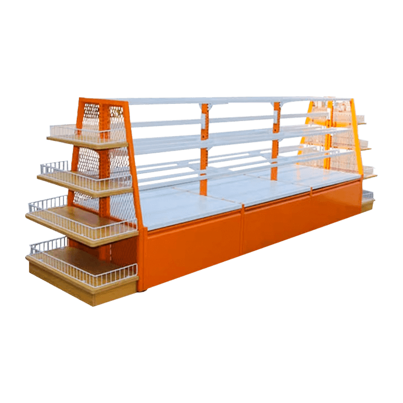 Multifunktionellt hållbart displayställ